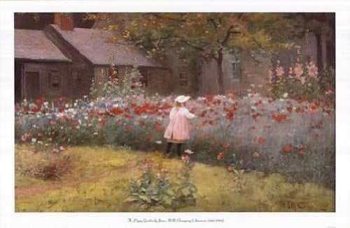 James Wells Champney - The Poppy Garden