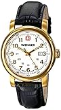 Wenger Women's 01.1021.109 Urban Classic 3H Analog Display Swiss Quartz Black Watch