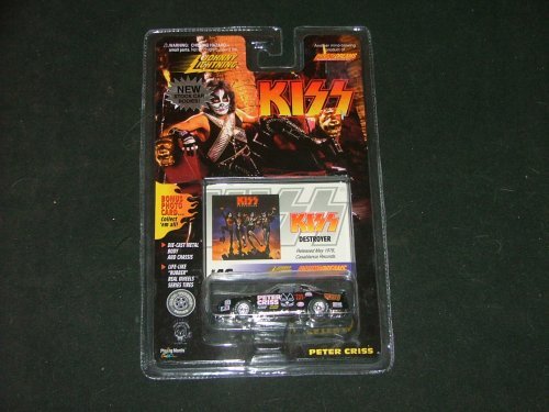Johnny Lightning KISS Peter Criss Die Cast Stock Car