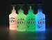 Nuvo Crystal Drops - Glow Drops - Blue Crush, Shocking Pink, Banana Split and Apple Sour - 4 Item Glow-in-the-dark Bundle