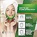 Double Chin Reducer V Shaped Slimming Face Mask Chin Up Patch Face Lift Tape V Line Lifting Mask V Up Contour Tightening Firming Moisturizing Chin Neck V Shape Mask 5 PCS