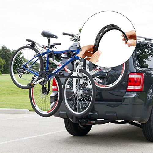 Magicfour 8 Pack Bike Rack Rubber Strap, 9” Replacement Rubber Straps for Bike Adjustable Rack