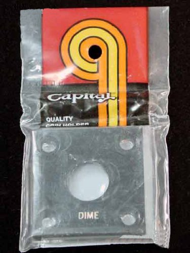 Capital Plastics 2x2 Holder - DIME in Black
