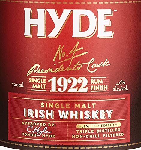 Hyde No. 4 Presidents Cask 1922 Limited Edition Rum Finish Whisky (1 x 0.7 l) – Bild 5