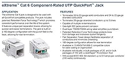 Leviton 61110-RG6 eXtreme 6+ QuickPort