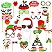 2020 Christmas Photo Booth Props - Christmas Party Favor Decoration Kit - 32 Count