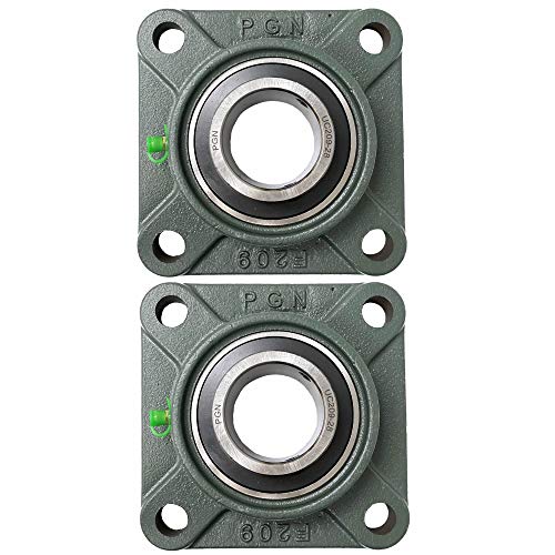 PGN UCF20928 Pillow Block Square Flange Mounted Bearing 13/4" Bore
