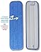 18” Wet/Dry Microfiber Mop Pads. Commercial Grade 13.2 Ounce/450 GSM Fabric. Compatible with All Flat Mop Systems. Compare Unit Prices and Weights Before You Buy! 2 Bonus Cleaning Cloths Included.