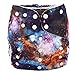 Sigzagor 2 to 7 years old Junior Big Cloth Diaper,Nappy,Pocket Reusable Washable,Baby Kids Toddler (Solar System)