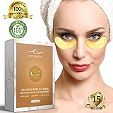 Under Eye Bags Treatment Patches | Collagen Eye Mask for Moisturizing | Reducing Dark Circles | Remove Eye Bags,Puffy Eyes, Smoothing Skin, Natural Lift |15 Pairs