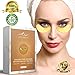 Under Eye Mask for Dark Circles - 24K Gold Collagen Eye Patches for Moisturizing & Reducing Dark Circles | Remove Eye Bags & Puffy Eyes,Smoothing Skin, Natural Lift | 15 Pairs                           