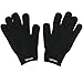 Lightingsky Black Cut Resistant Gloves Stainless Steel Wire Mesh Level 5 Protection (1 Pair, Black)