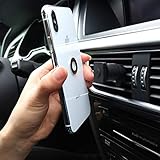 Caseco Universal Magnetic Car Mount with Car Air Vent Clipper - Black