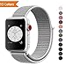 YOUKEX ❤️Sport Band Replacement for Apple Watch Bands Series 1,2,3,4, 38mm 42mm, Soft Nylon Sport Loop Wrist Band Compatible with iWatch Apple Watch(Works with 40mm, 44mm)