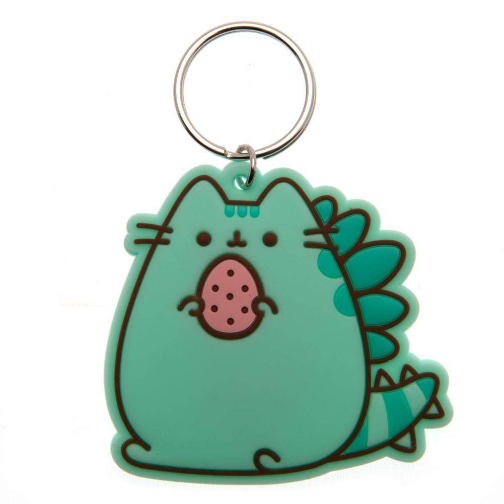 Pyramid Pusheen (Pusheenosaurus) PVC Keychain - Pusheen Gifts - Pusheen Cat