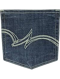 Bota vaquera elástica de talla media para dama Wrangler, talla grande