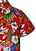 V.H.O. Funky Hawaiian Shirt Men Short-Sleeve Front-Pocket Christmas Designs