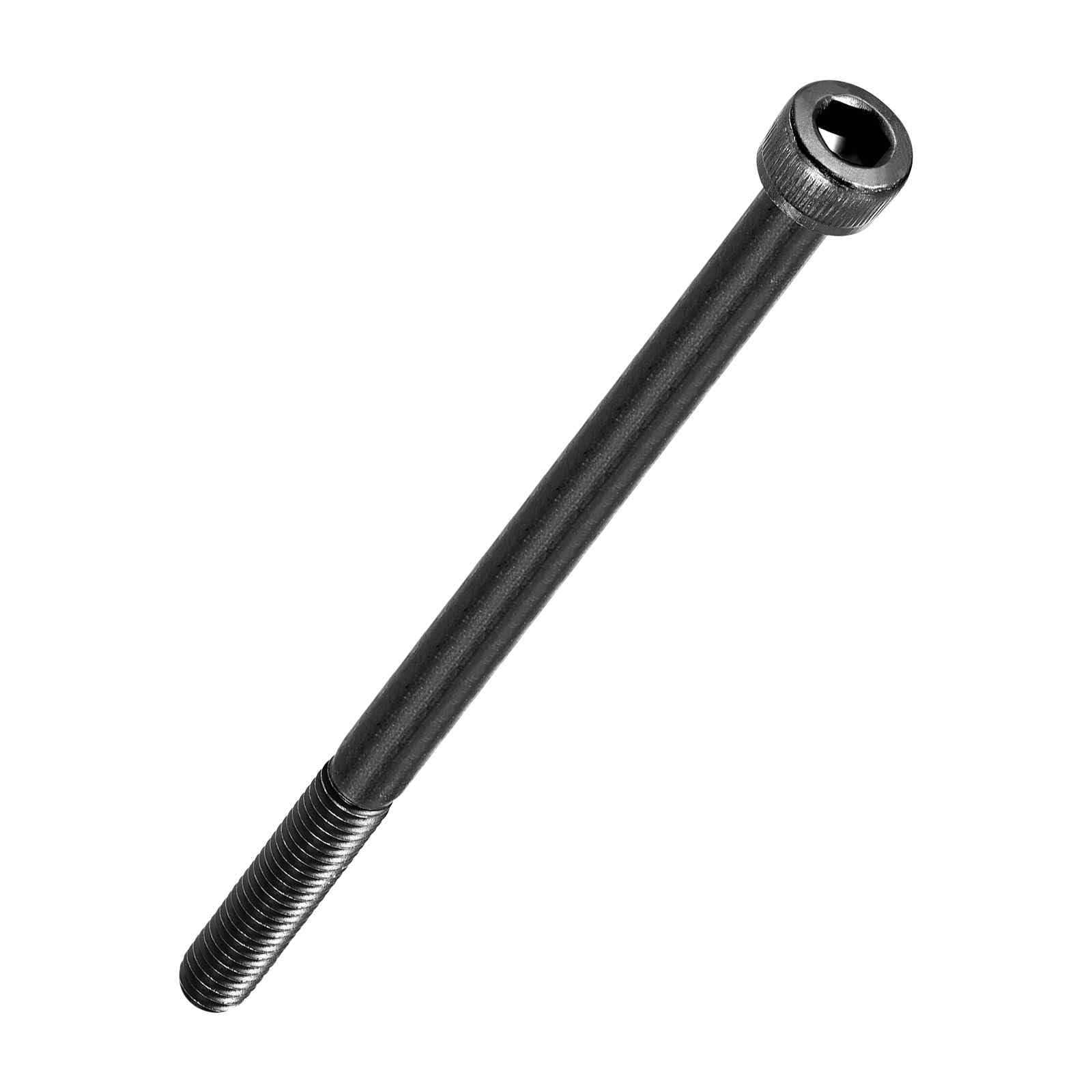 Kozelo 10pcs Socket Head Cap Screws - [M5-0.8 x 90mm] Alloy Steel Black Oxide Grade 12.9 Internal Hex Screw Full Thread for Industrial & Machinery Use, Black — image 1