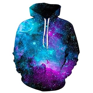 uideazone Unisex 3D Relistic Printed Hoodies for Men Women Cool Graphic Hooded Sweatshirt