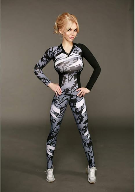 CYJJJK Pantalones de Yoga Ropa Deportiva Mujer Chándal Jogging ...