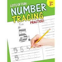 Lots of Fun Number Tracing Practice!: Learn numbers 0 to 20!