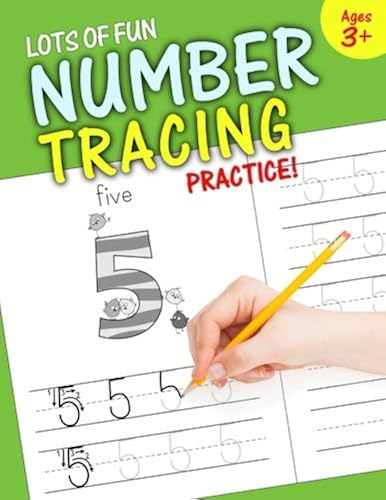 Download Lots of Fun Number Tracing Practice!: Learn numbers 0 to 20! PDF