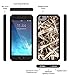 True Color Case Compatible with iPhone 6 / 6s Grass Camo Case [Camouflage Collection] Heavy Duty Hybrid + 9H Tempered Glass 360° Protection [True Armor Series] - Black
