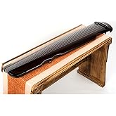 OrientalMusicSanctuary Reclaimed Century Old Fir Guqin for Performers - 7 String Chinese Zither