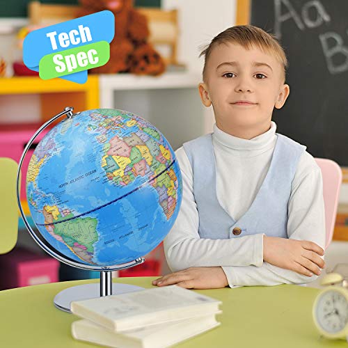 5 World+Globes+Kids+Educational+Geographic