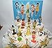 Fairies Disney Tinkerbell Deluxe Mini Cake Toppers Cupcake Decorations Set of 10 Figures 8 2 Animal Friends