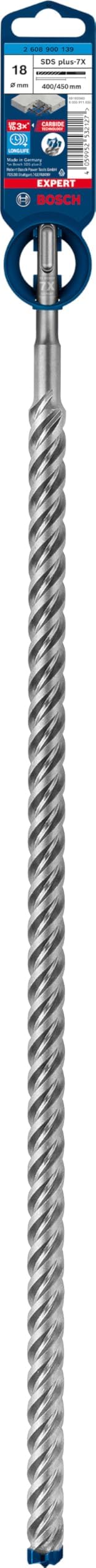 Bosch EXPERT SDS plus-7X Hammer Drill Bit 18 mm Carbide 400 x 450 view 2