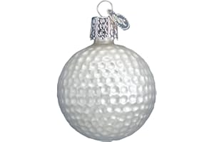 Old World Christmas 2020 Christmas Ornament Golf Ball Glass Blown Ornament for Christmas Tree
