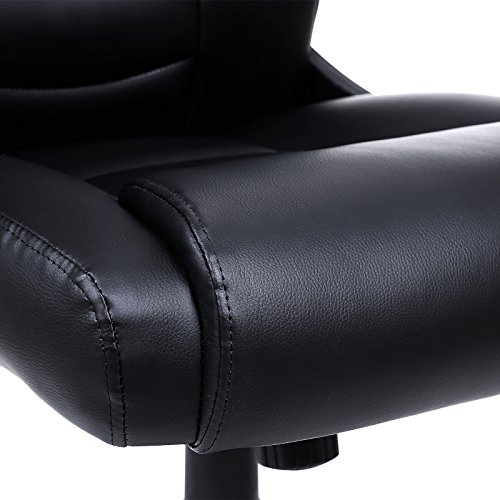 SONGMICS-Sedia-da-UfficioStabileResistente-Durevole-Altezza-Regolabile-Ergonomica-Nero-OBG21B