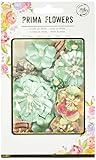Prima Marketing 590666 Sweet Peppermint Flowers - Holiday Greetings