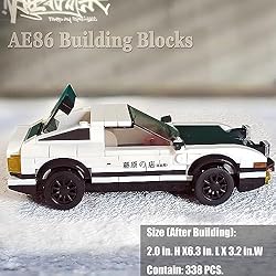 Mzexoma Initial D AE86 Trueno Toy Car Building