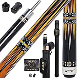 CUEELF Pool Cue Stick,Low Deflection Shaft Billiard