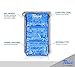 Gel Beads Hot & Cold Compress Pack – LARGE with Fabric Backing – Innovative Reusable gel bead technology provides instant heat or ice pain relief, compress, rehabilitation and therapy.