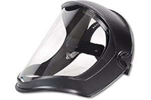 Uvex by Honeywell S8510 Bionic Face Shields, Hardcoat/Antifog, Clear/Black Matte