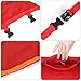 YISSVIC Portable Baby Feeding Chair Belt Toddler Safety Seat with Straps Child Chair Soft Belt Outdoor Portable Travel High Chair (Red)