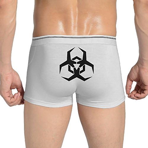 Jenny Brief Men For Malware Hazard Symbol Low Waist Underwear No Trace Sport Underwear