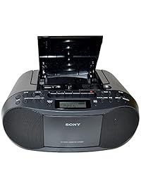 Sony Compact estéreo portátil sistema de sonido Boombox con reproductor de CD MP3