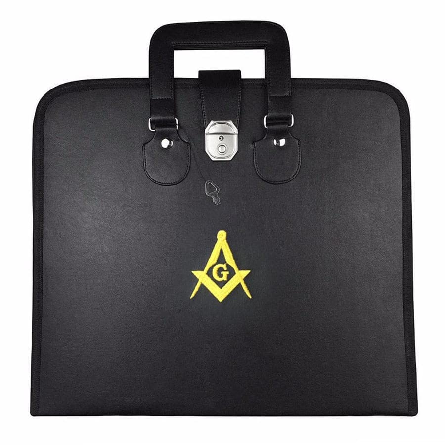 MASTER MASON BLUE LODGE APRON CASE - BLACK
