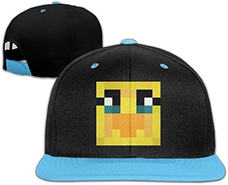 Kid's Sqaishey Quack Face Wall Decal 100% Cotton Twill Contrast HipHop Baseball Cap