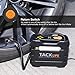 TACKLIFE Digital Tire Inflator, Air Compressor Pump 150PSI, 12V Tire Pump with Overheat Protection, Long Cord and Tire Pressure Replenishment, LCD Display, LED Light, 3 Nozzles and Extra Fuse-ACP1B