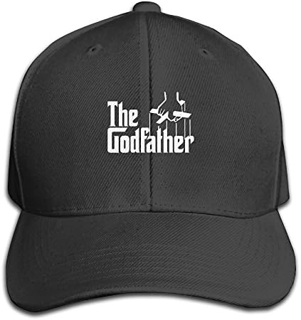 Godfather Distressed Men Baseball Cap Adjustable Snapback Hat