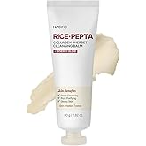 NACIFIC Rice Pepta Collagen Sherbet Cleansing Balm 2.82oz. 80g Makeup Remover Korean Skincare Deep Face Cleanser Pore Purifying Non greasy