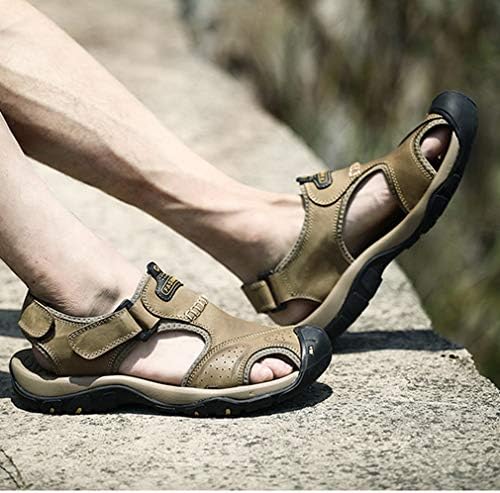 新作製品 世界最高品質人気 かかと付き メンズ カジュアルサンダル お出かけ かっこいい 車 バイク B07vff6jg4 大型家電 アウトドア サンダル 蒸れない メンズ 合わせやすい 耐衝撃 通気性抜群 厚底 正規品送料無料 ブラウン つま先保護 スポーツサンダル 激安超特価