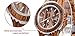 BEWELL ZS Wooden Watch Men Quartz with Luminous Hands 30M Water Resistance (RED SANDALWOOD)