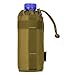 CREATOR Adjustable Tactical Water Bottle Pouch Foldable MOLLE Water Bottle Holder