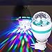 BOYON Stage Light Bulb, Party Light, Rotating LED Strobe Bulb with Screw Base (Multi Changing Color, RGB, Energy Saving, 3W) Best for Party, Disco Club Bar,DJ. Ball…